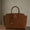 VOGUEORA Brown Suede Leather Satchel